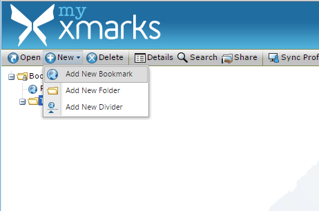 Add bmarks xmarks